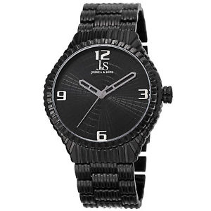 【送料無料】mens joshua amp; sons js99bkclassic quartz movement steel alloy bracelet watch 【送料無料】mens joshua amp; sons js99bkclassic quartz movement steel alloy bracelet watch
