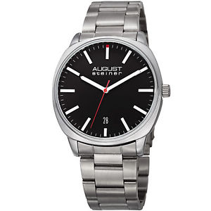 【送料無料】mens august steiner as8237ssb classic three hand movement date bracelet watch 【送料無料】mens august steiner as8237ssb classic three hand movement date bracelet watch