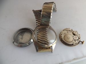 【送料無料】a vintage manual wind gents 15 jewel watch