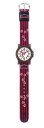 【送料無料】scout jungen kinderuhr the itcollection 280375006 analog textil rot,schwarz