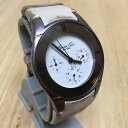 yzkenneth cole mens aluminum analog quartz chrono watch hours~day date~ battery