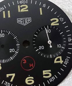 【送料無料】vintage military chronograph hand heuer, tutima, leonidas, bund, sinn, valjoux