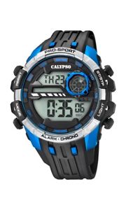 【送料無料】calypso watches chrono k57293 schwarz blau neu 1 batterie extra 【送料無料】calypso watches chrono k57293 schwarz blau neu 1 batterie extra