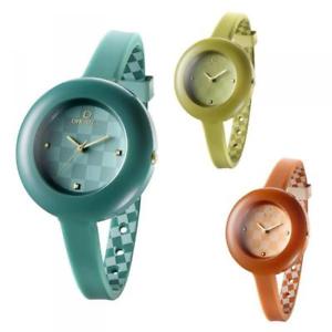 【送料無料】orologio donna ops object damier scacchi silicone colorato verde arancio 【送料無料】orologio donna ops object damier scacchi silicone colorato verde arancio