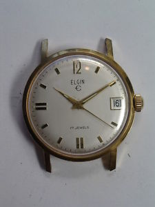 【送料無料】vintage elgin wdate manual win