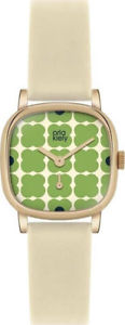 【送料無料】orla kiely cecilia ladies leather strap watch ok2052oknp