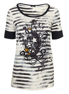 【送料無料】orwell damen tshirts weissnavy 80932018