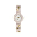 【送料無料】orologio hip hop 32mm silicone colorato heartbrekers cipria ref hwu0855