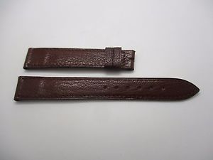 【送料無料】bracelet pour montre en cuir de buffle bordeau t 16 camille fournet