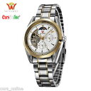 【送料無料】originale orologio uomo ouyawei 1113 automatico movimento meccanico fasi lunari