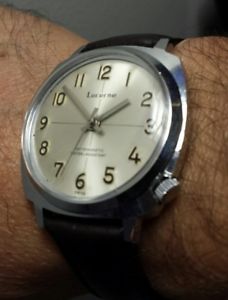 【送料無料】lucerne swiss orologio vintage 70 collezionehand windas molto bello