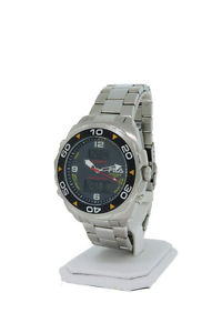 【送料無料】fila fa0602g technosport mens round carbon analog digital chronograph watch