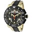 ̵invicta 6314 chronograph gold plated polyurethane 1 link missing