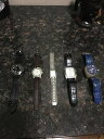 【送料無料】lot of mens dress and casual watches, sport illustrated, gas moon