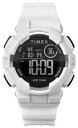 【送料無料】timex womens 44mm white case w