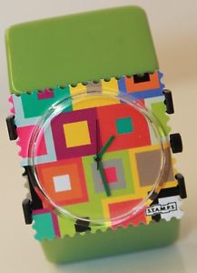 【送料無料】stamps uhr exibition belta classic lime neu stamps