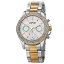 【送料無料】womens august steiner as8100ttg two time zone date crystal bezel bracelet watch