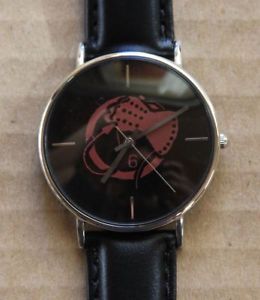 【送料無料】death in june red whip hand 6 wrist watch