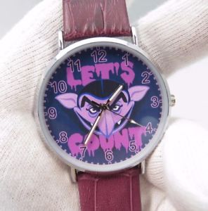 【送料無料】sesame street, the count lets count evil ultra rare mens character watch,m44 【送料無料】sesame street, the count lets count evil ultra rare mens character watch,m44