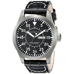 【送料無料】invicta specialty 11200 leather watch