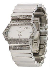 【送料無料】moog paris montre femme avec cadran argent bracelet argent 【送料無料】moog paris montre femme avec cadran argent bracelet argent