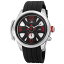 【送料無料】mens joshua amp; sons jx101ssb two time zone date polyurethane strap quartz watch