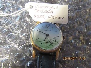 【送料無料】for ******vintage pobeda****** wrist watch