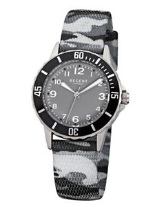 【送料無料】regent kinderuhr f941 analog textil grau,schwarz 【送料無料】regent kinderuhr f941 analog textil grau,schwarz