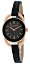 ̵ted lapidus womens classic rose gold stainless steelleather watch a0681uninn