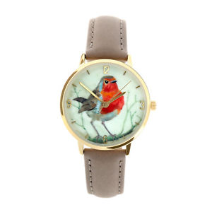 【送料無料】anderson and webb robin watch on brown strap 【送料無料】anderson and webb robin watch on brown strap