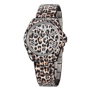 【送料無料】soamp;co york womens 50081 soho quartz animalprint stainless steel watch 【送料無料】soamp;co york womens 50081 soho quartz animalprint stainless steel watch
