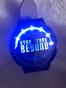 【送料無料】star trek beyond led touch screen wrist watch with enterprise on the screen