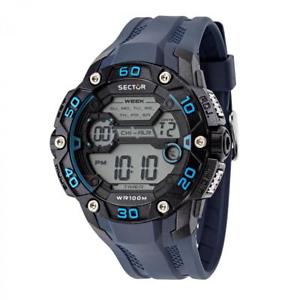 【送料無料】orologio digitale uomo sector ex07 r3251481002 blu nuova collezione