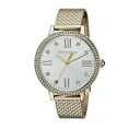 ジューシークチュール 【送料無料】 juicy couture 1901613 womens socialite mesh gold plated me watch