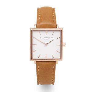 【送料無料】elie beaumont for 2018, bayswater camel leather watch, 【送料無料】elie beaumont for 2018, bayswater camel leather watch,
