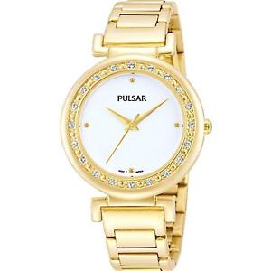 【送料無料】pulsar womens 31mm gold plated bracelet amp; case quartz analog watch ph8104x1 【送料無料】pulsar womens 31mm gold plated bracelet amp; case quartz analog watch ph8104x1