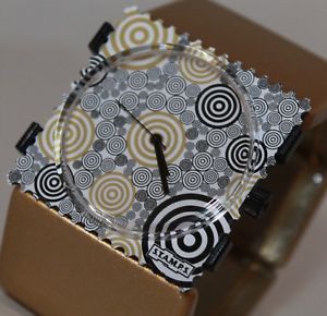 【送料無料】stamps uhr circle game 100101 belta metallic gold stamps
