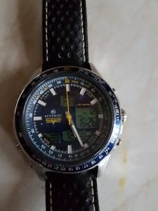 mens accurist skymaster chronograph watch