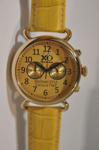 【送料無料】 xo retro mens b17 flying fortress wwii 1943 military dna chronograph watch