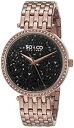 【送料無料】soamp;co york womens 50804 soho quartz 16k rose tone stainless steel watch