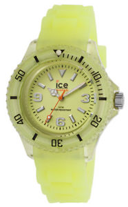 楽天hokushin【送料無料】icewatch iceglow polyamide amp; silicon womens yellow watch glgyss11