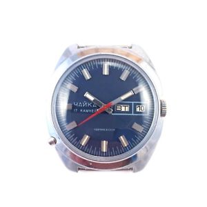 【送料無料】nice soviet chaika watch rare ussr model *us seller* 1195
