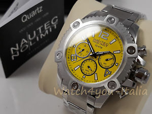 【送料無料】orologio daydate uomo nautec no limit fireball frblqzstyl xxl acciaio nuovo