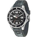 【送料無料】orologio uomo sector 230 r3251161027 silicone grigio nero sub 100mt(2)