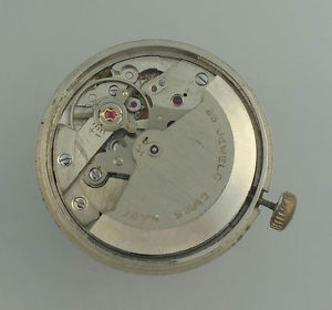 【送料無料】vintage preston 25j mens automatic wrist watch movement felsa 4007n runs