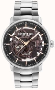 【送料無料】kenneth cole gents automatic skeleton watch kcnp kc15104004
