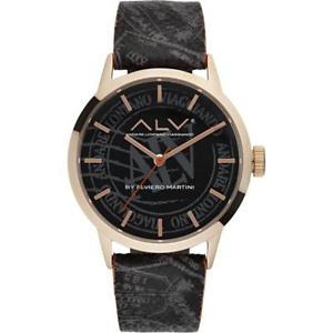 【送料無料】orologio donna alv by alviero martini alv0048 pelle nero ros