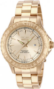 【送料無料】invicta mens pro diver quartz 200m gold tone stainless steel watch 15467 【送料無料】invicta mens pro diver quartz 200m gold tone stainless steel watch 15467