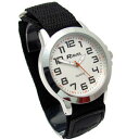 yzravel gents easyread watch sports hook amp; loop rip strap r16016512