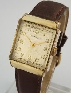 【送料無料】vintage wittnauer longines men